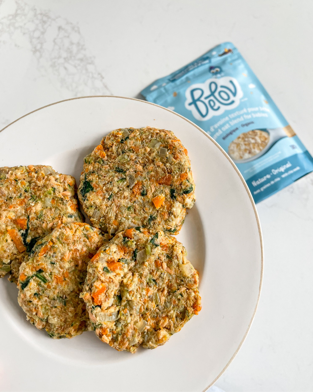 Galettes de saumon pour bébé, enrichies de fer !