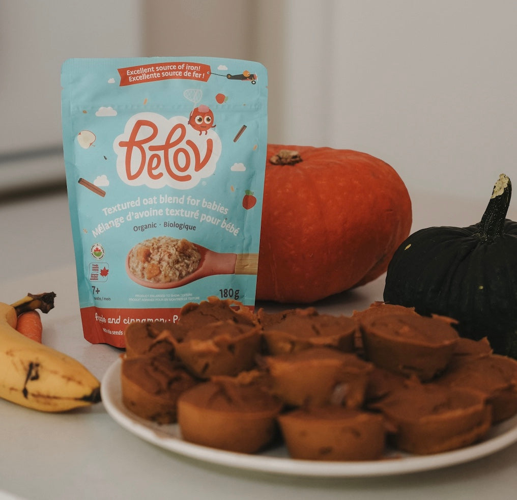 Minis muffins à la citrouille et aux carottes
