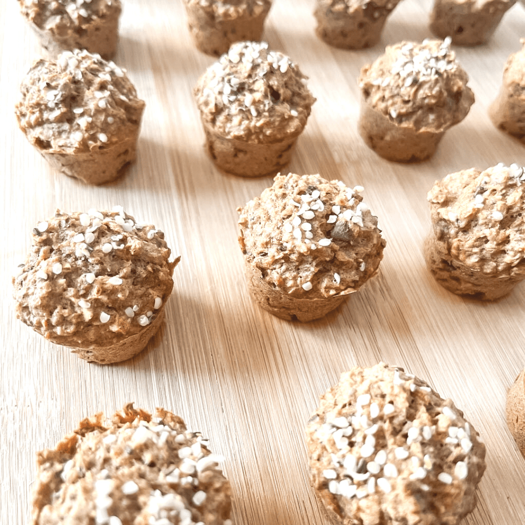 Muffin aux carottes pour bébé 