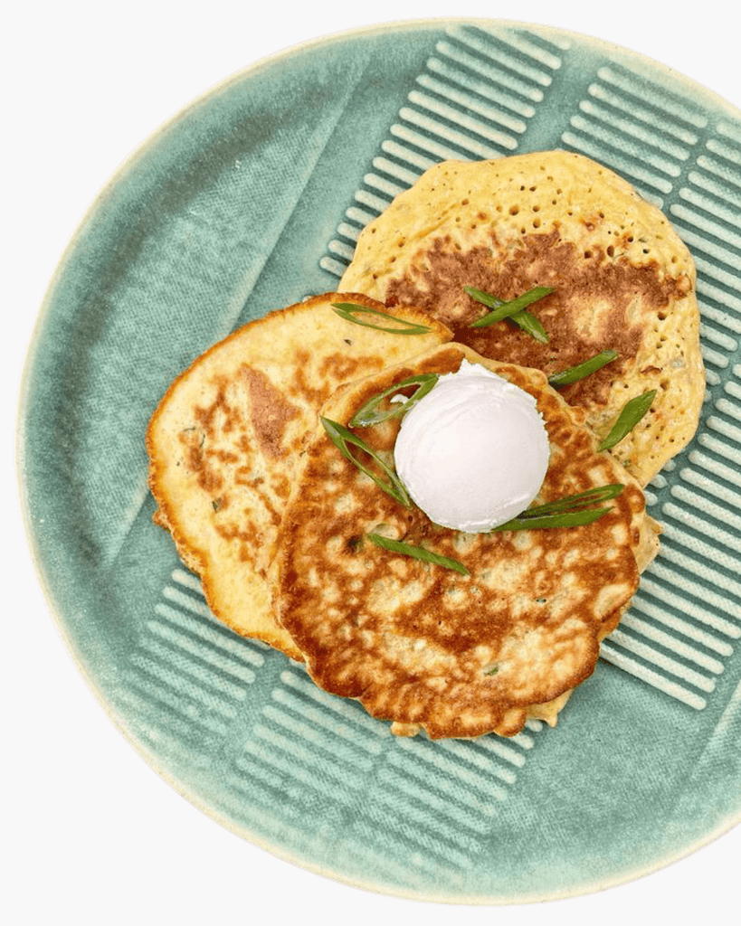 Pancakes végés aux pois chiches