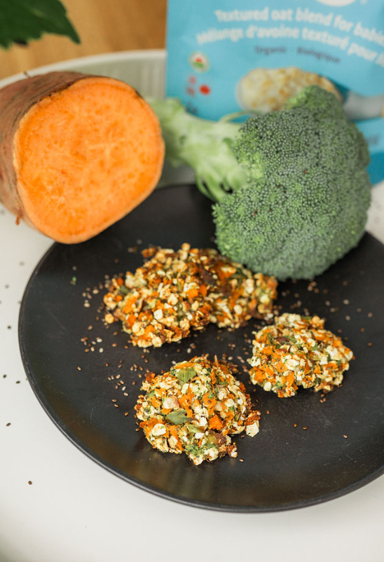 Bouchées de patate douce et brocoli pour tous petits!